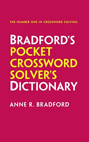 Bradford’s Pocket Crossword Solver’s Dictionary - 7173