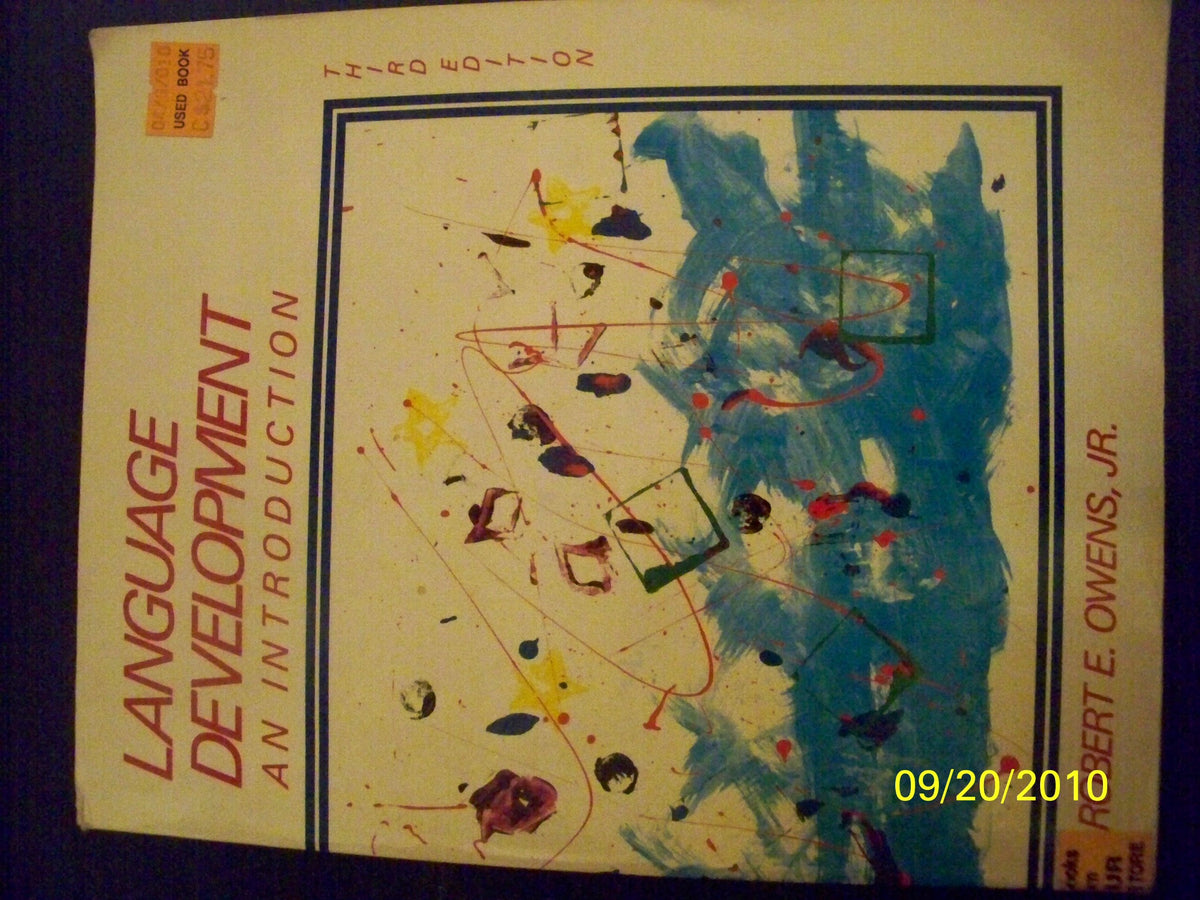 Language Development: An Introduction
