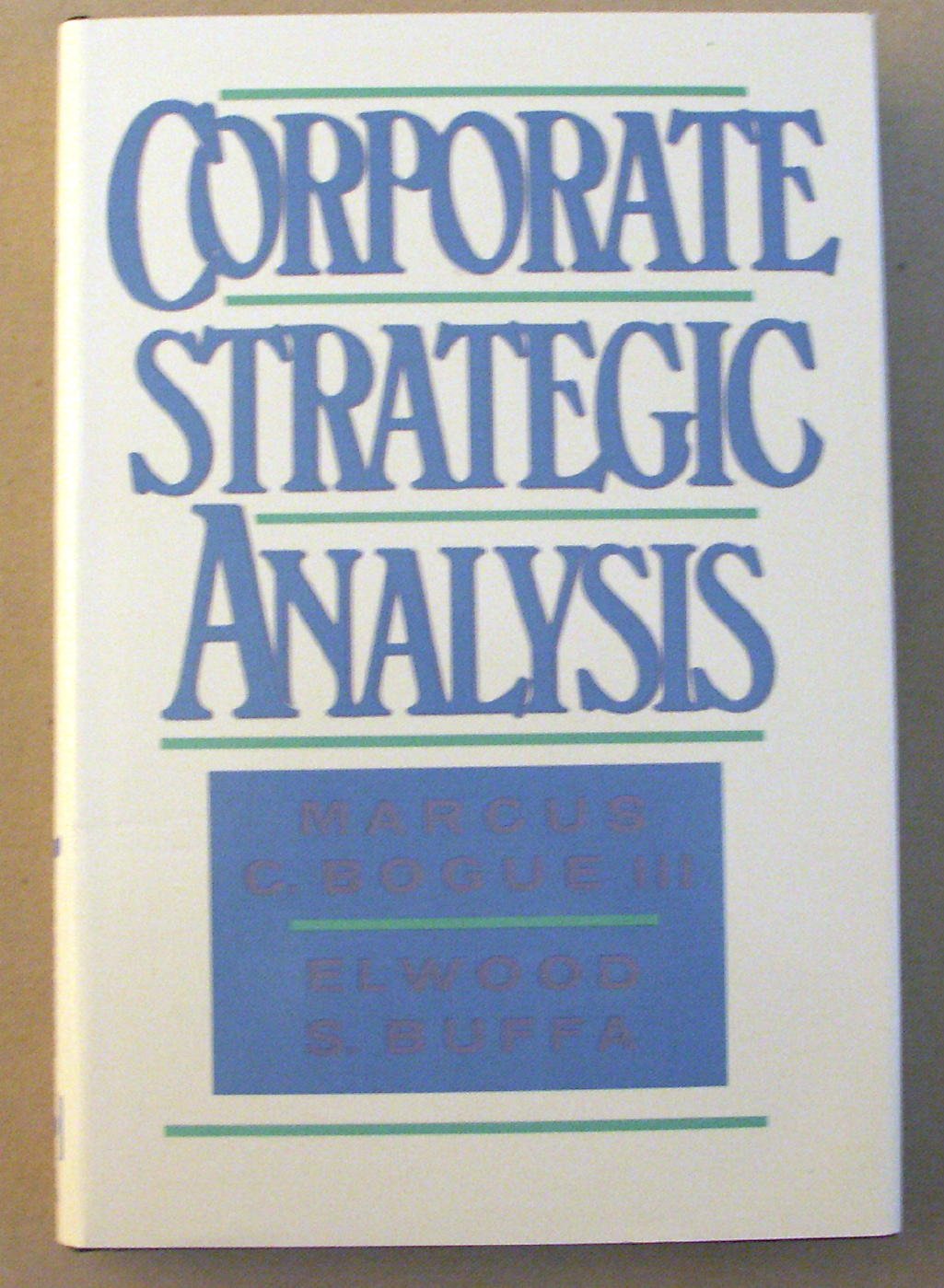 Corporate Strategic Analysis