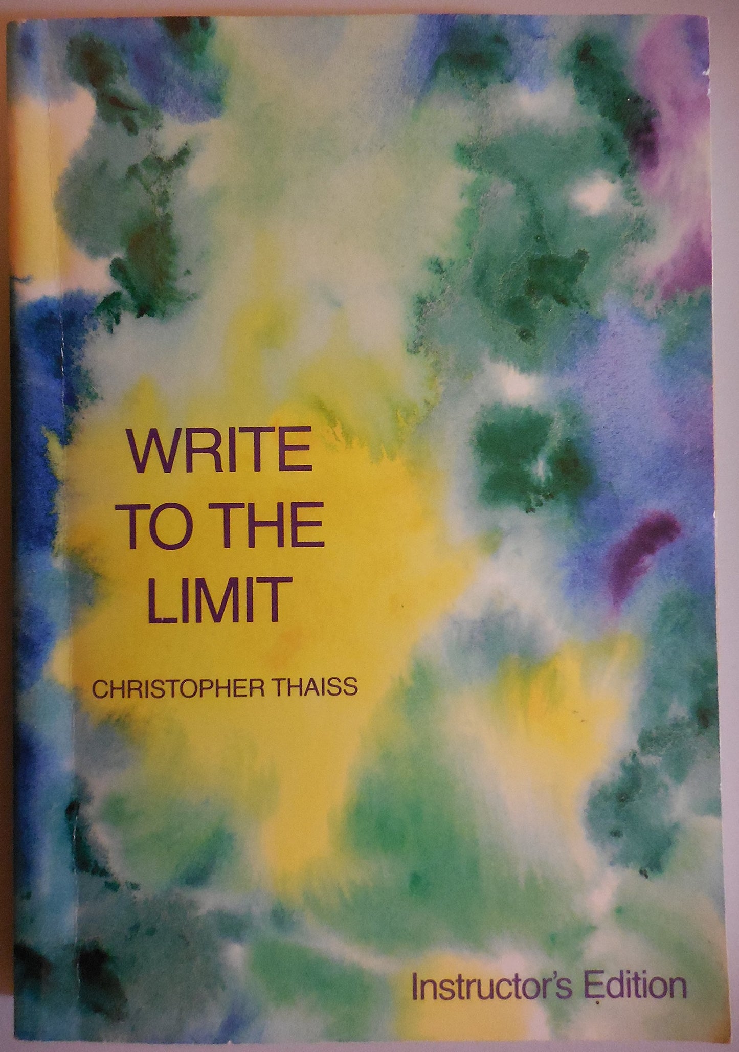Write to the limit