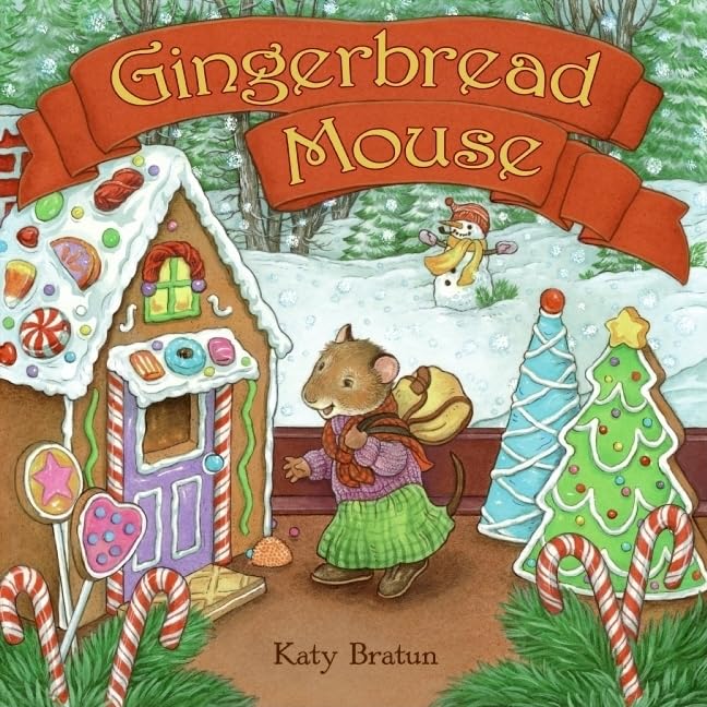Gingerbread Mouse: A Christmas Holiday Book for Kids - 3584