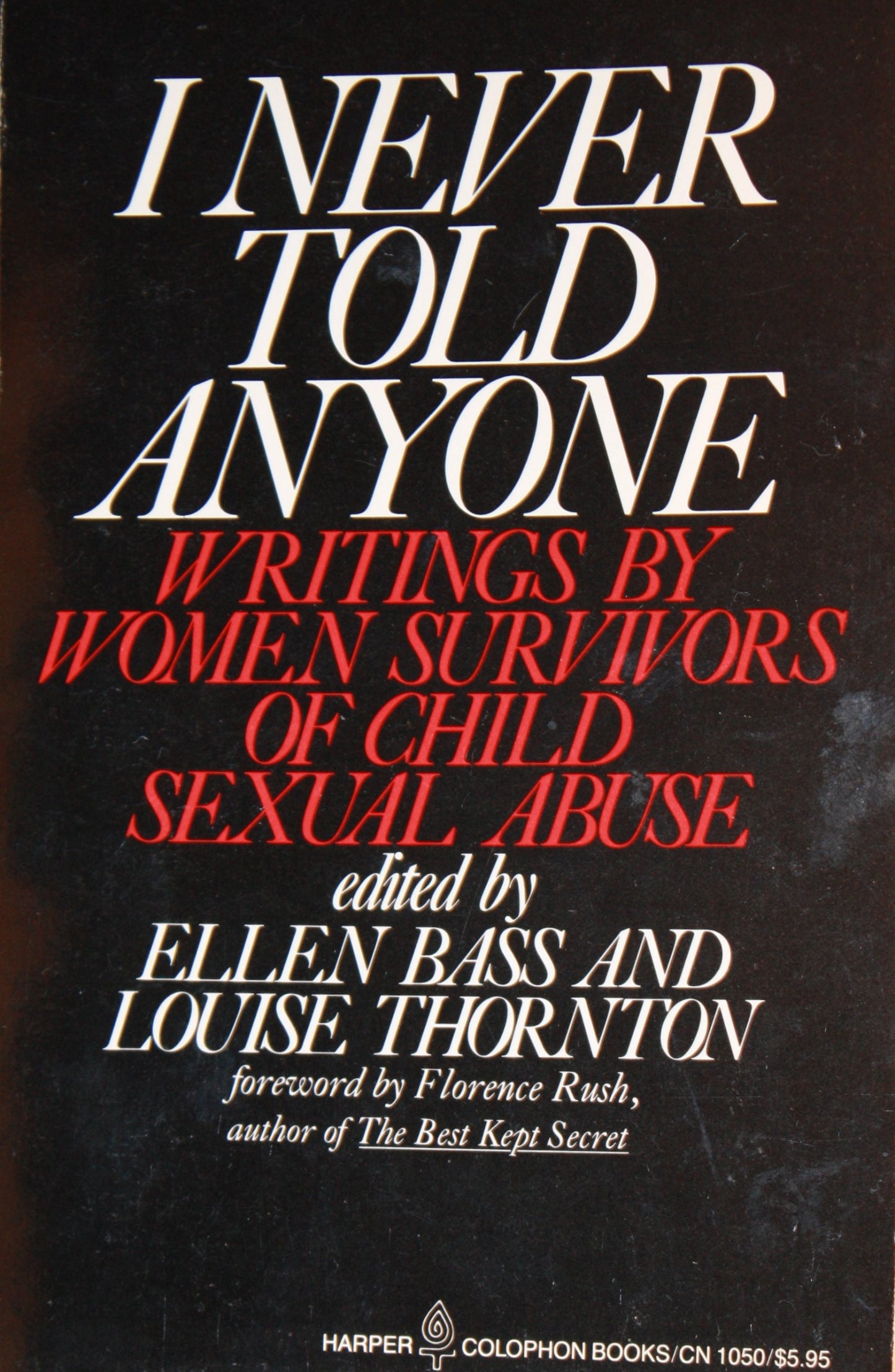I Never Told Anyone: Writings by Women Survivors of Child Sexual Abuse