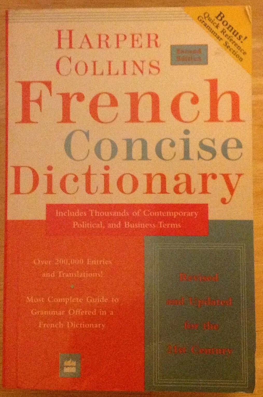 Collins French Concise Dictionary, 2e (HarperCollins Concise Dictionaries)