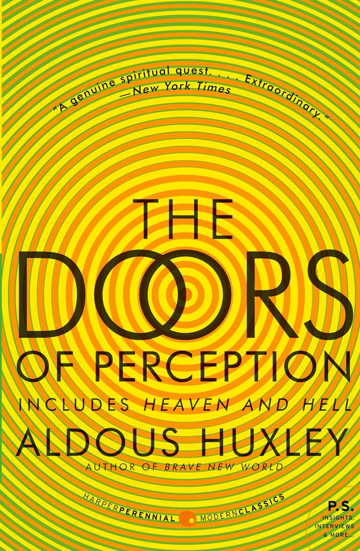 The Doors of Perception and Heaven and Hell (P.S.)