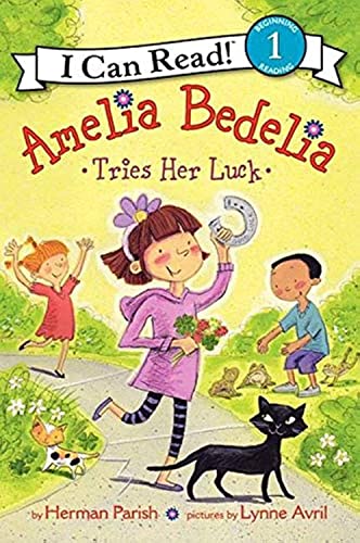 Amelia Bedelia Tries Her Luck (I Can Read Level 1) - 341