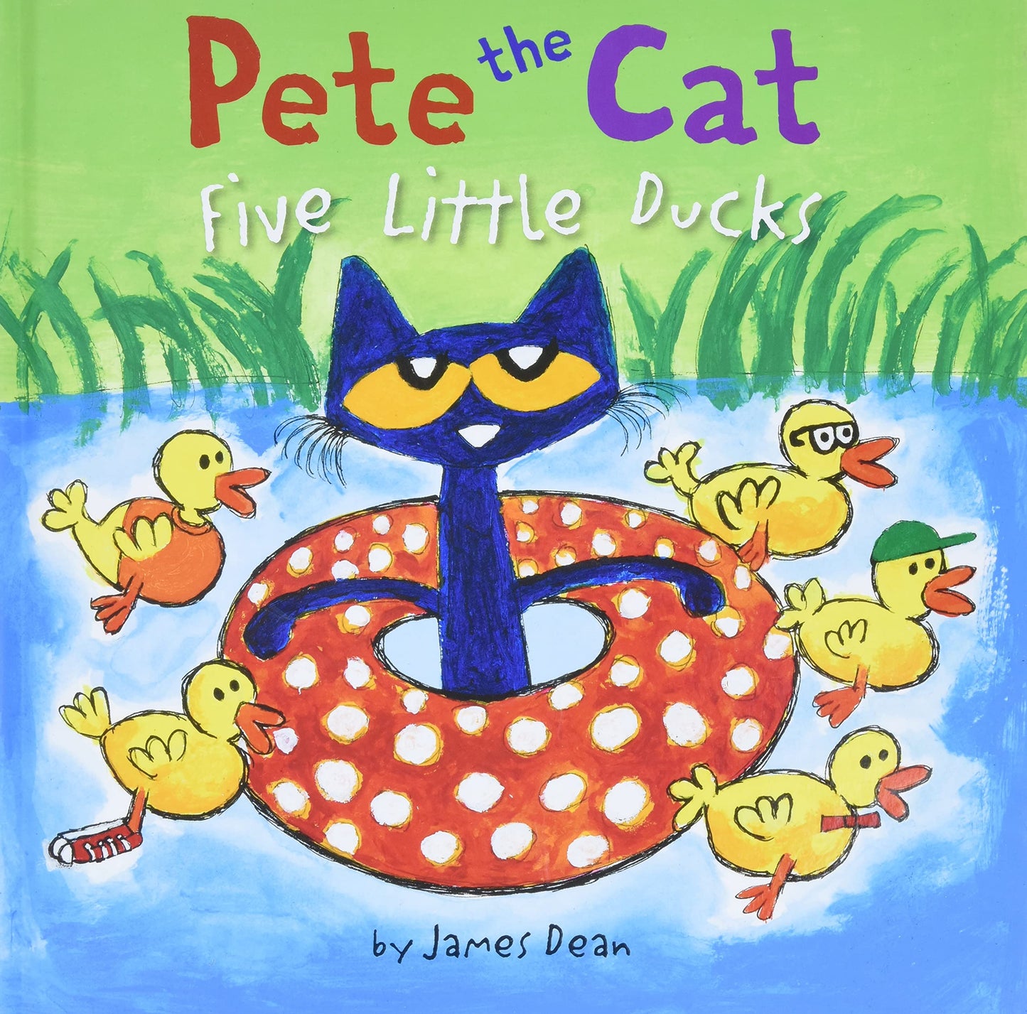 Pete the Cat: Five Little Ducks: An Easter And Springtime Book For Kids - 8355