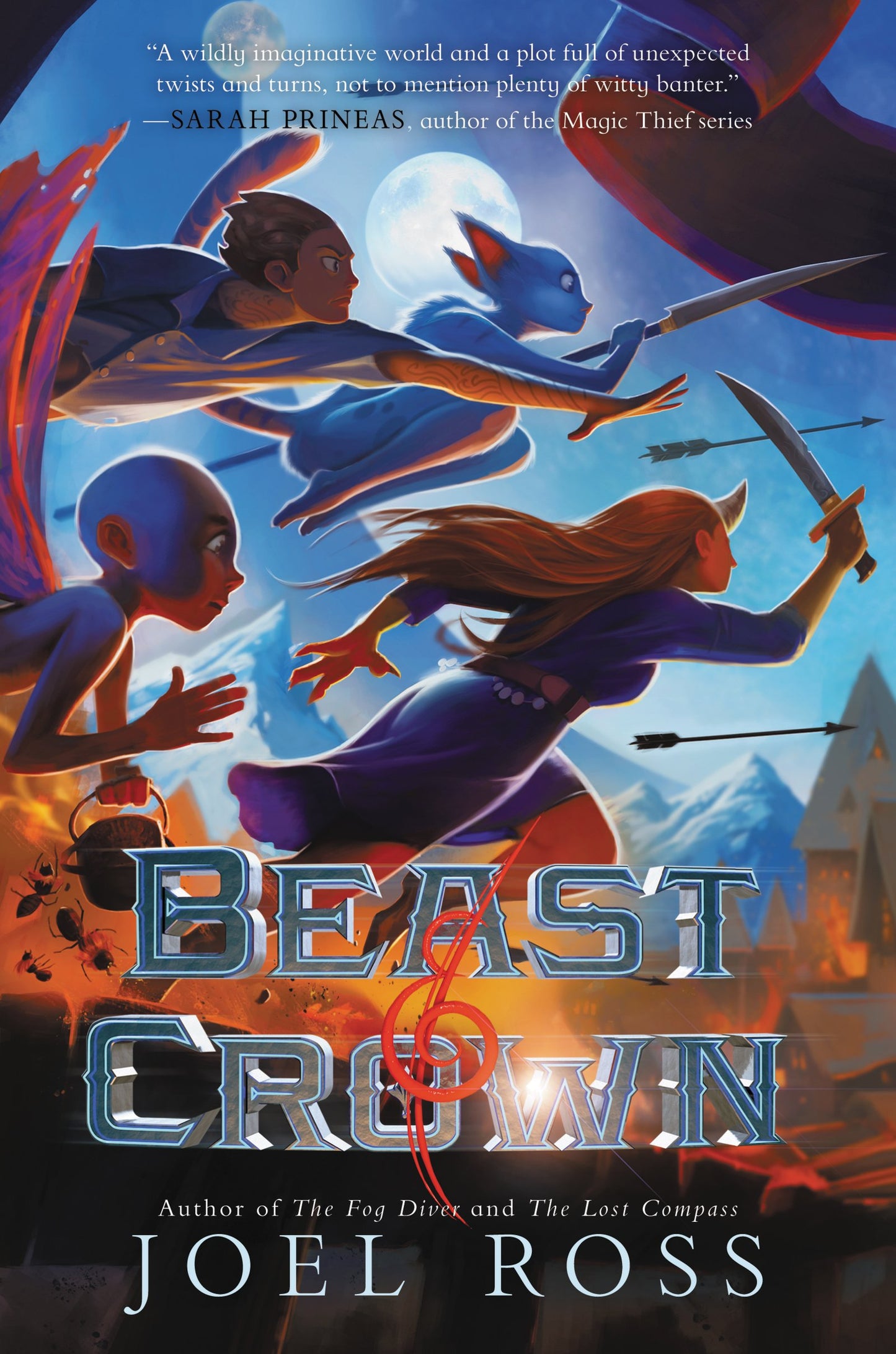 Beast & Crown: A Witty Middle Grade Fantasy Adventure About Magic, Goblins, and the Quest for Freedom for Children (Ages 8-12)