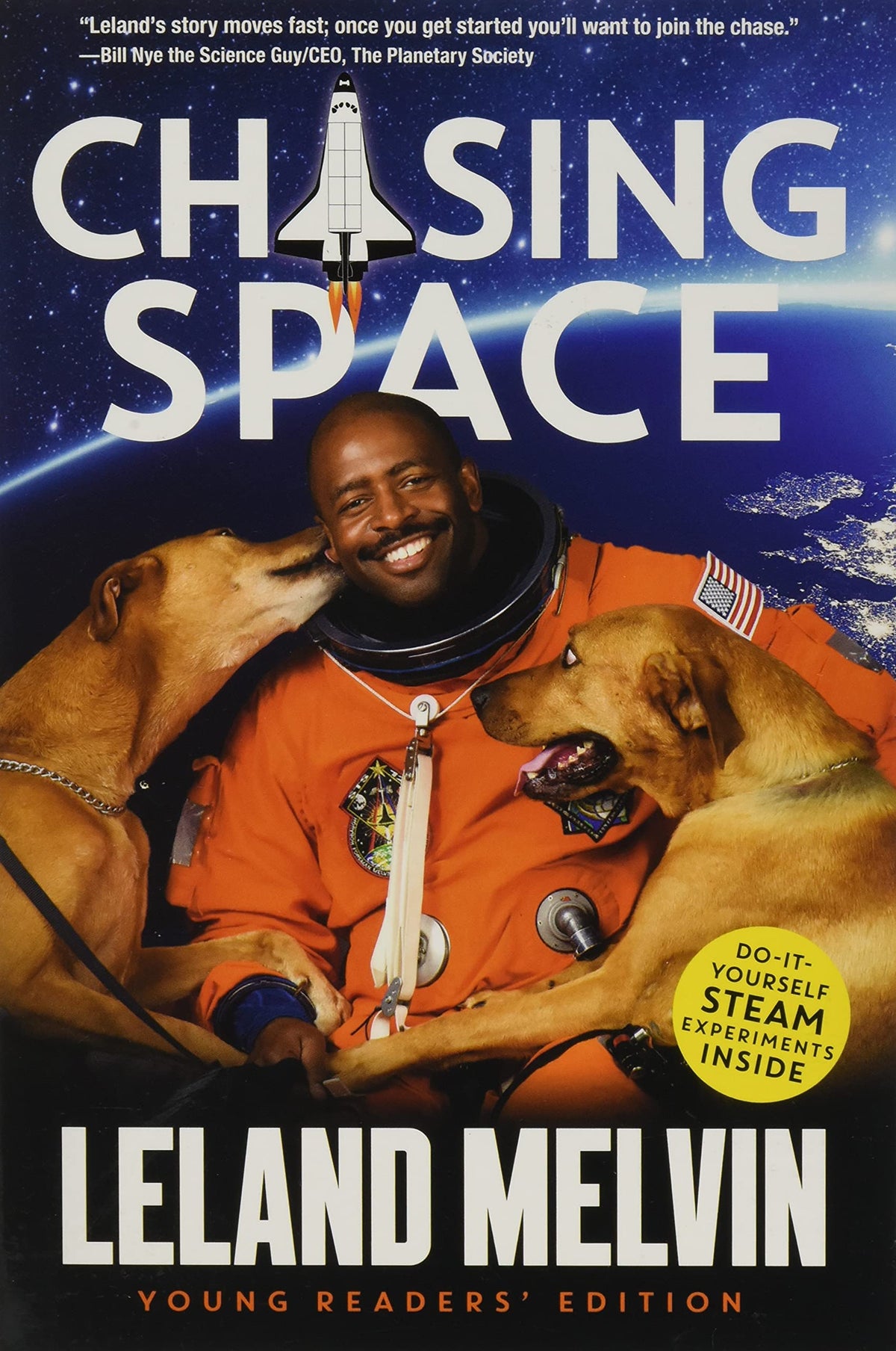 Chasing Space Young Readers' Edition: An Award-Winning Biography of Astronaut Leland Melvin's Journey from Football to Space for Kids (Ages 8-12)