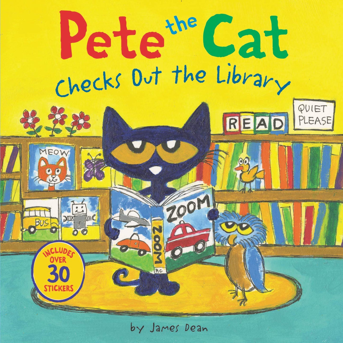 Pete the Cat Checks Out the Library - 6567