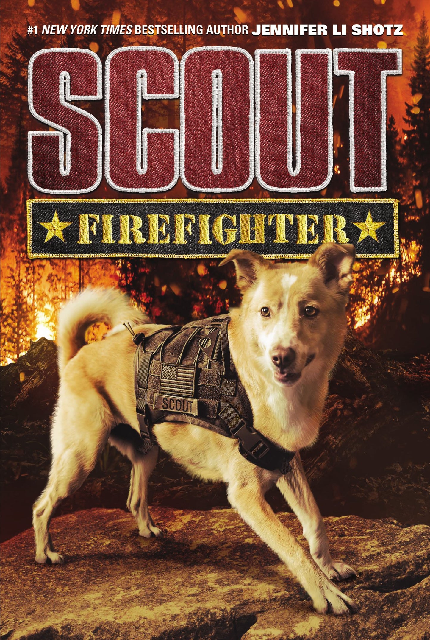 Scout: Firefighter: A Heroic K9 Middle Grade Adventure About Wildfire Rescue and Friendship for Kids (Ages 8-12)