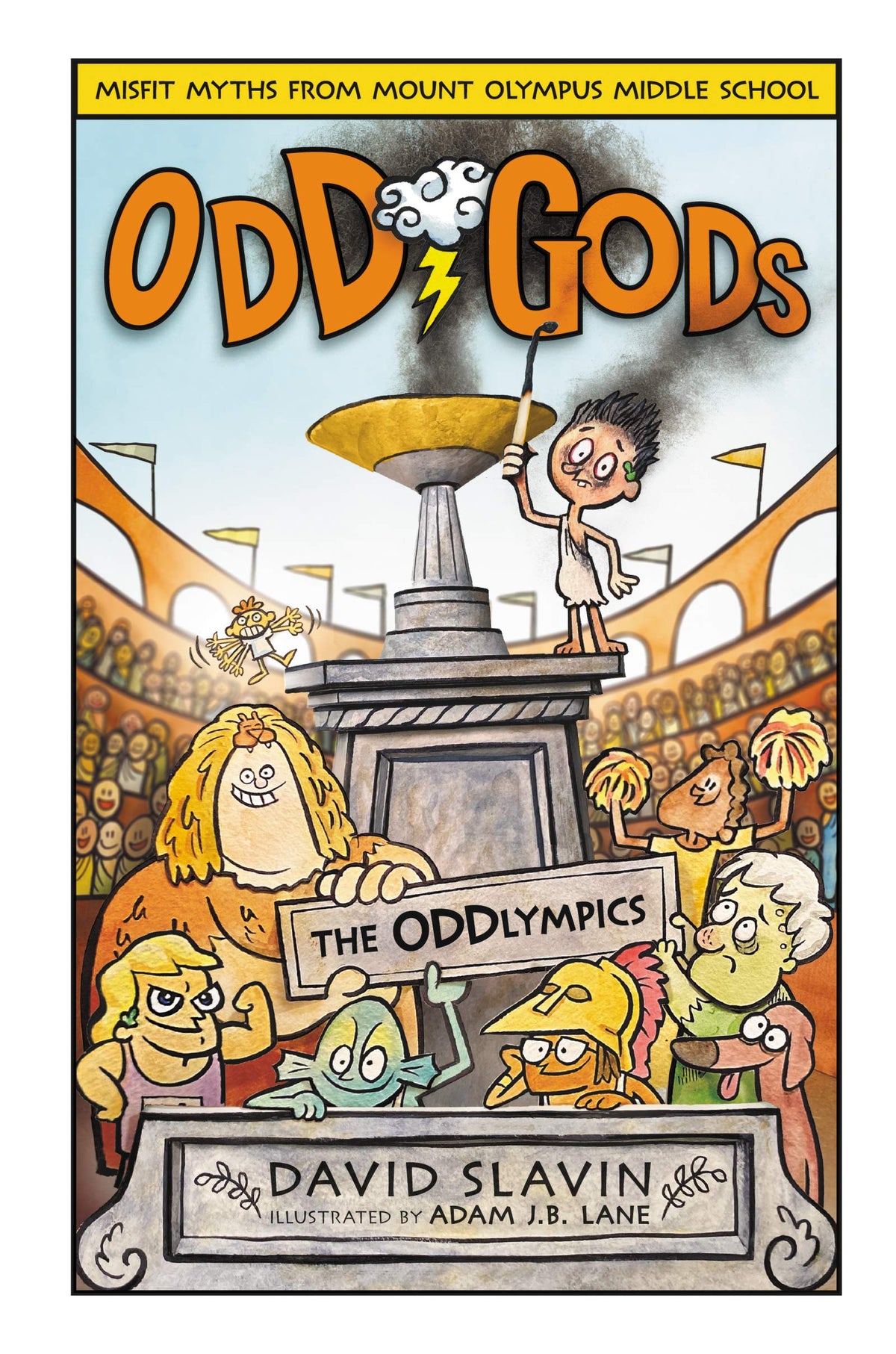 Odd Gods: The Oddlympics: A Critically Acclaimed Hilarious Middle Grade Book About Misfit Greek Gods for Kids (Ages 8-12)