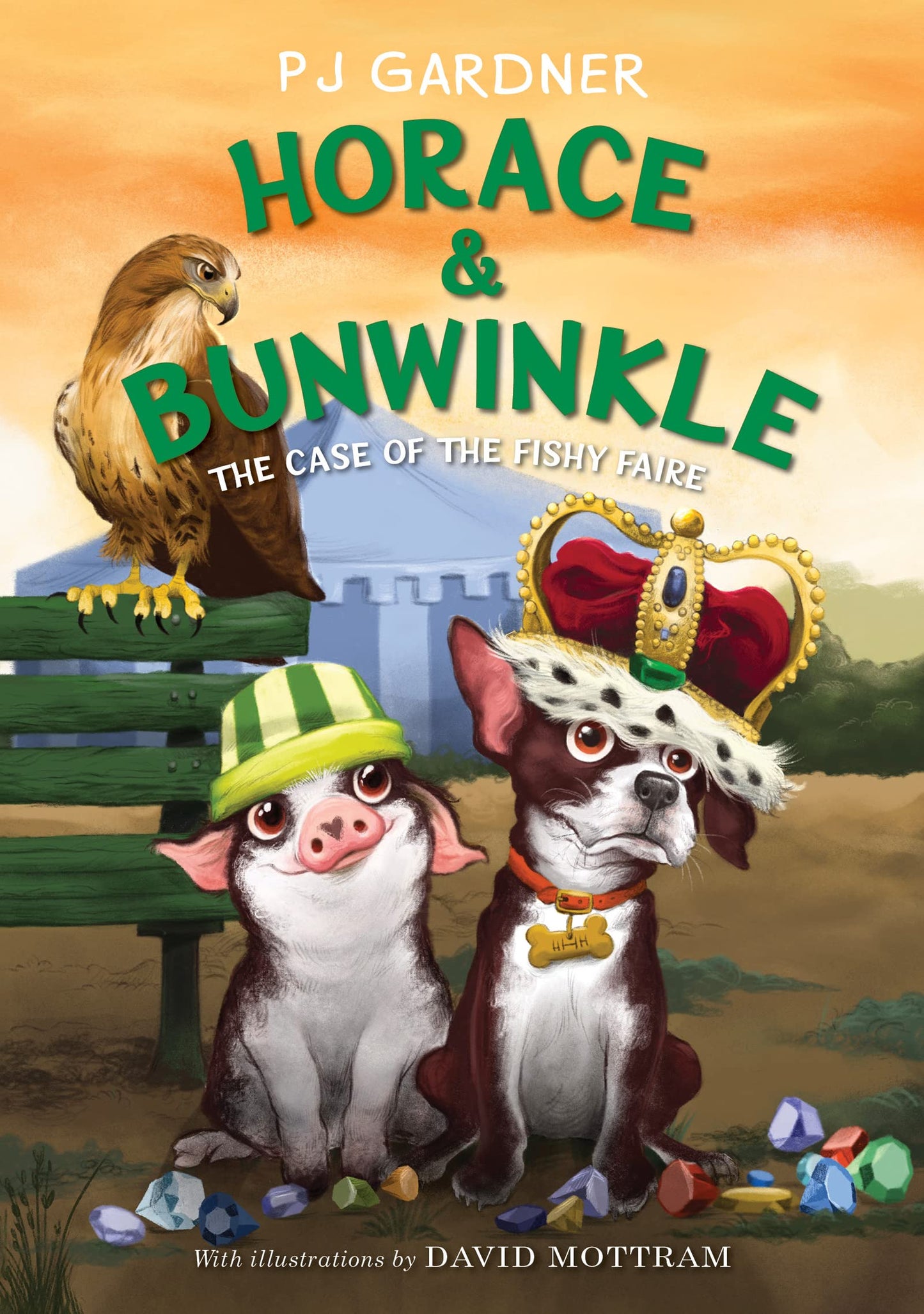 Horace & Bunwinkle: The Case of the Fishy Faire: A Fun Chapter Book About a Dog and Pig Who Solve Mysteries for Kids (Ages 8-12)