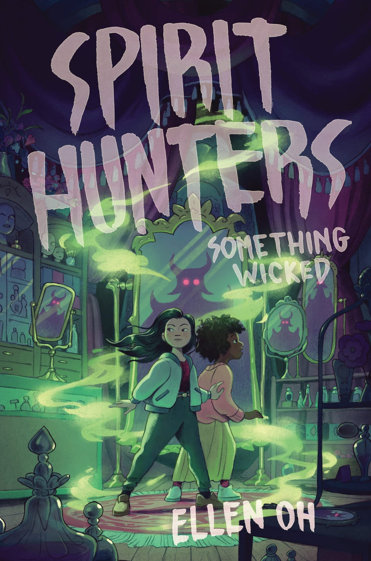 Spirit Hunters #3: Something Wicked: A Great Fall and Halloween Read for Kids