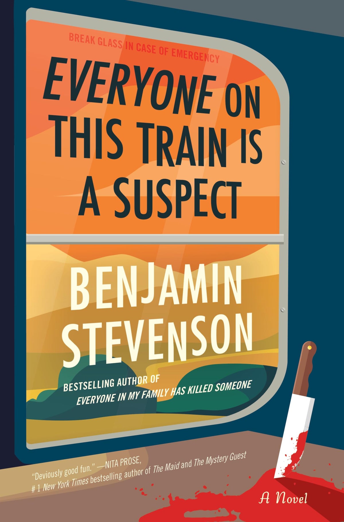 Everyone on This Train Is a Suspect: A Locked Room Murder Mystery Aboard a Train (The Ernest Cunningham Mysteries, 2)