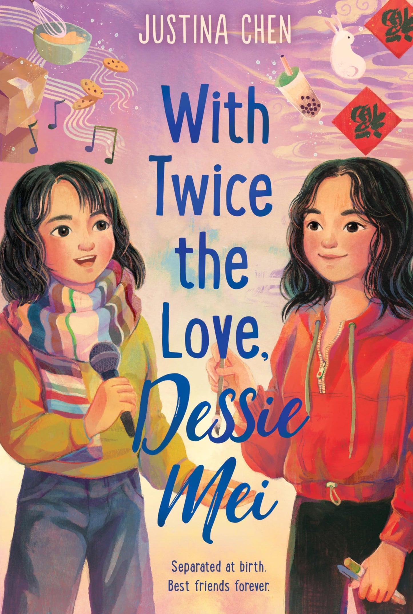 With Twice the Love, Dessie Mei: A Powerful Story of Twin Sisters, Adoption, and Belonging for Kids (Ages 8-12)
