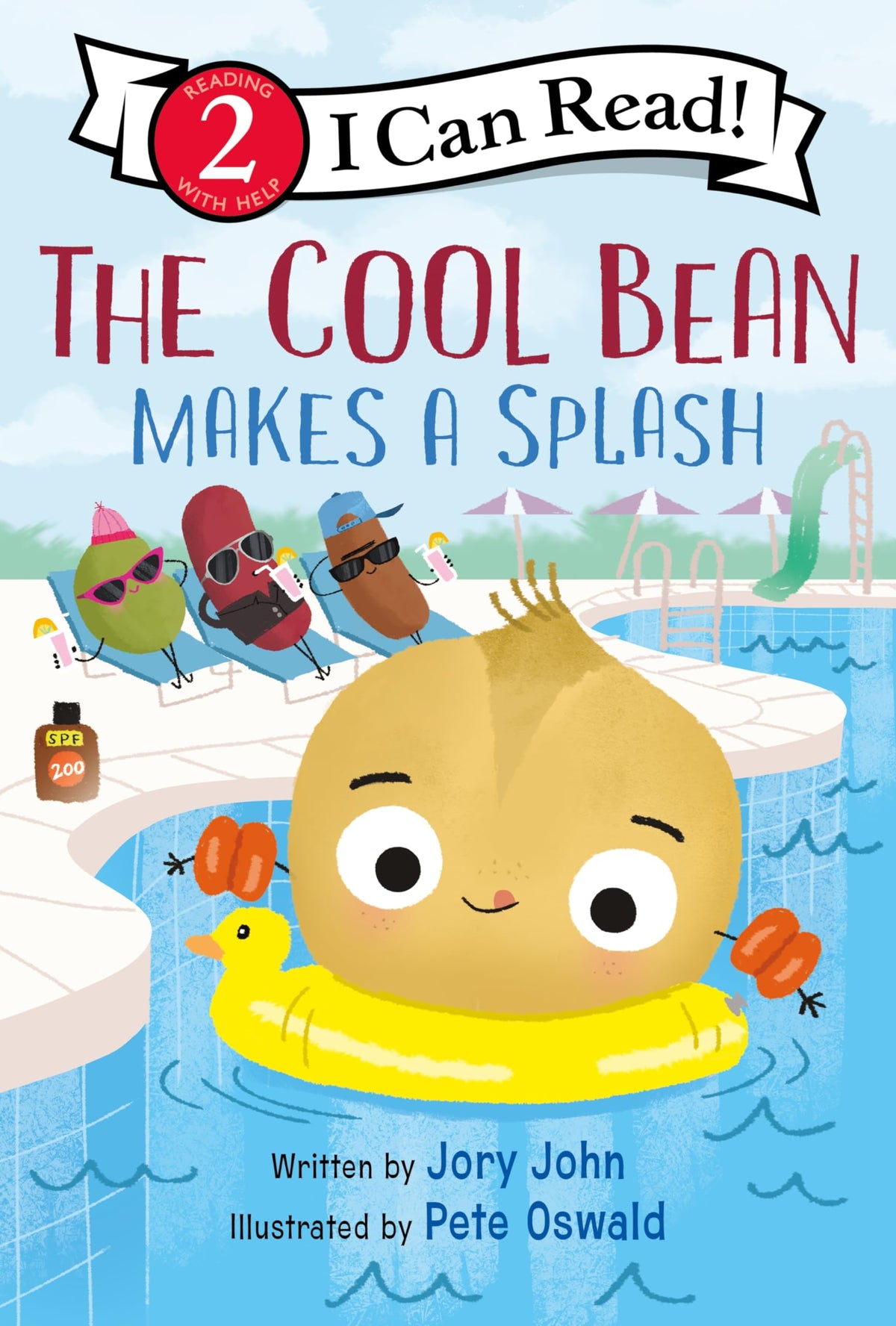 The Cool Bean Makes a Splash: A Funny Story About Bravery and New Challenges for Children (Ages 4–8) (I Can Read Level 2)