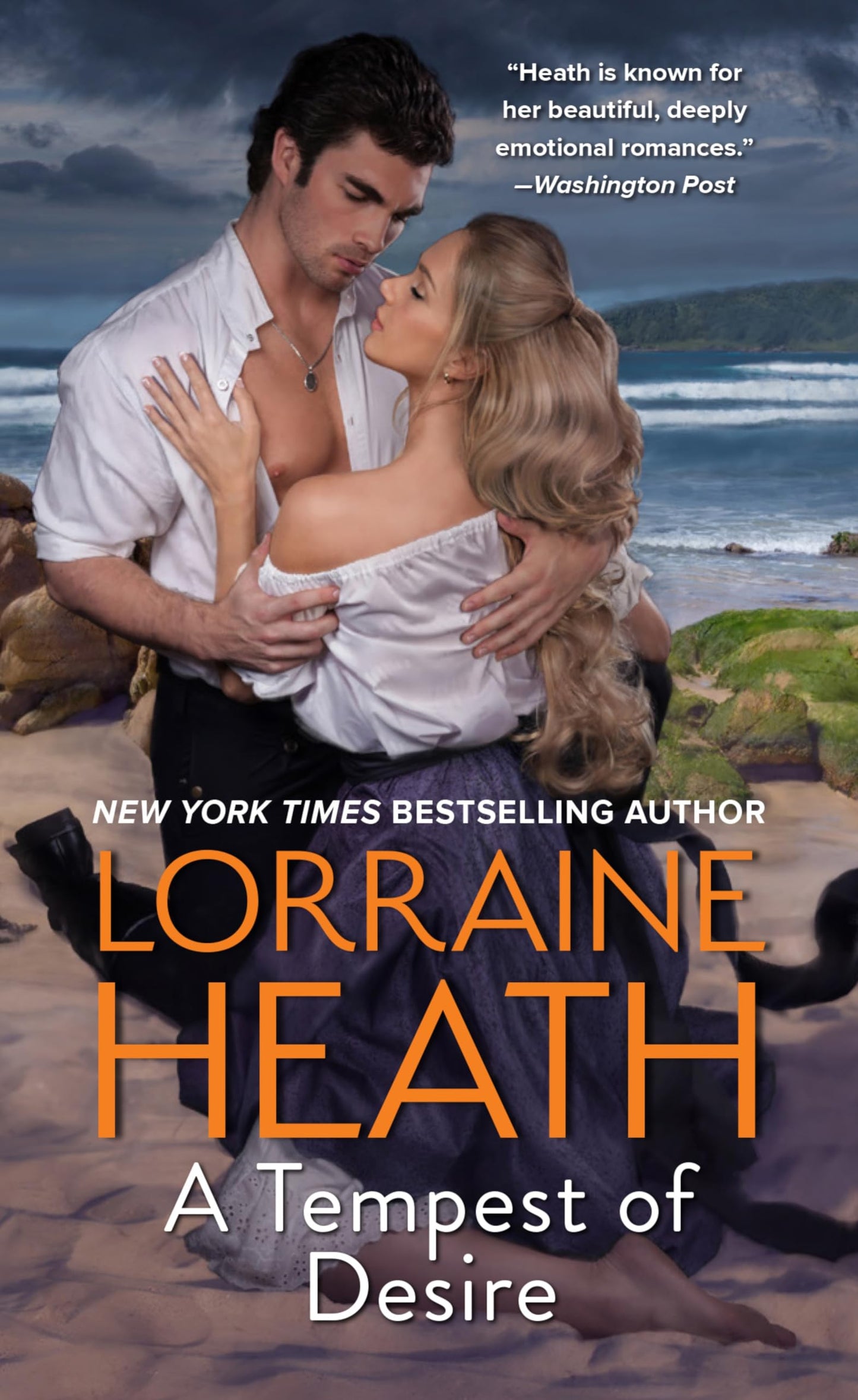 A Tempest of Desire: A Powerful Storm of Passion Threatens to Destroy a Viscount and a Courtesan's Lives in this Captivating Historical Romance Set on a Private Island
