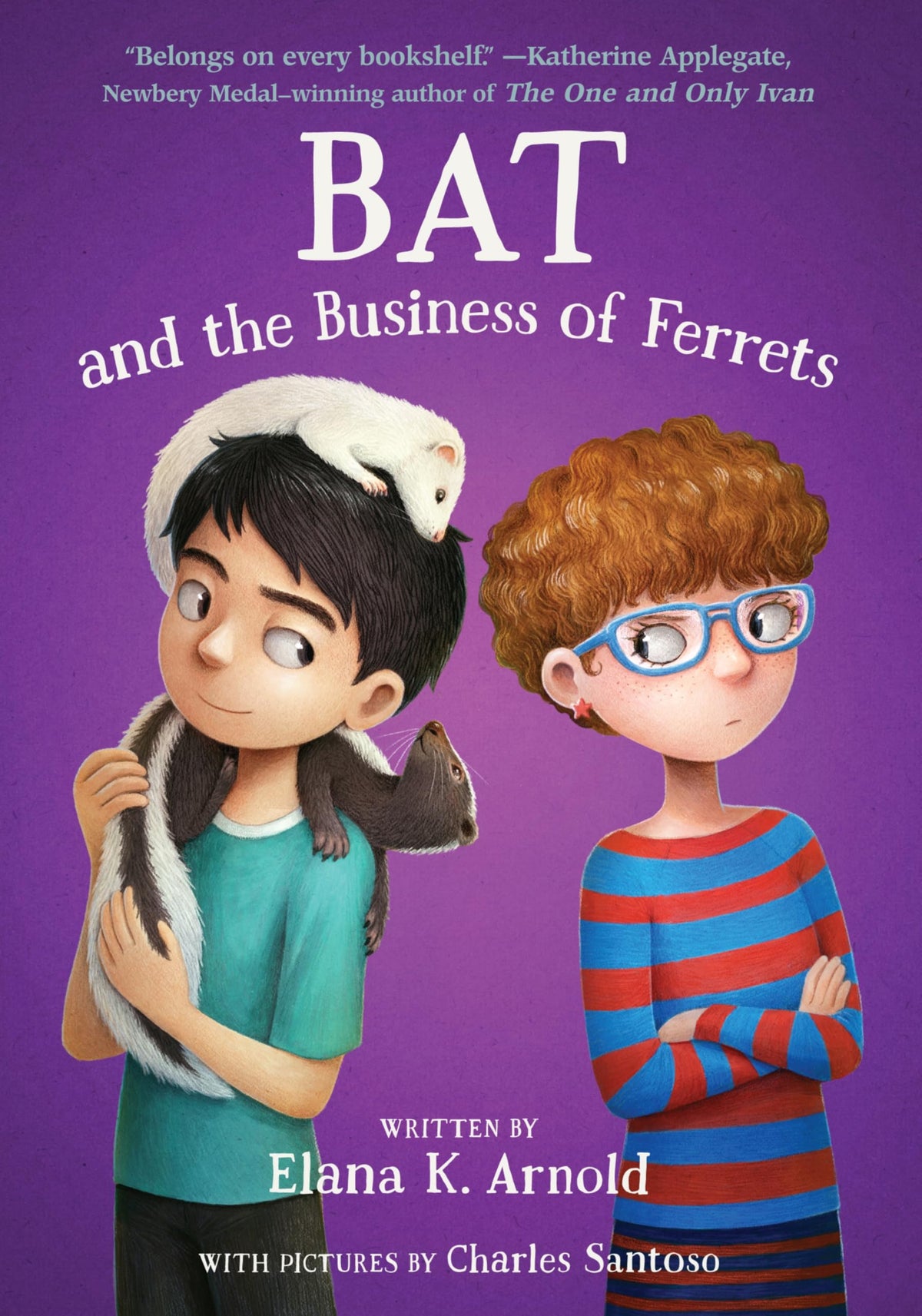 Bat and the Business of Ferrets: A Schneider Honor Book – A Heartfelt Story About Fourth Grade and Autism for Children (Ages 6-10) (The Bat Series, 4)