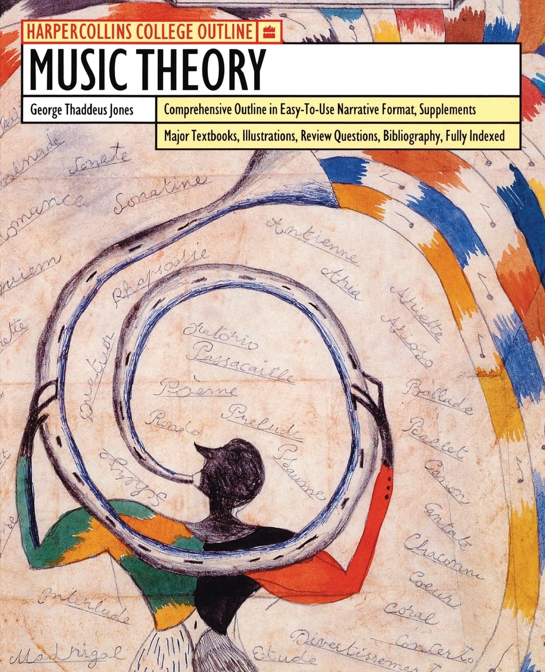Music Theory (HarperCollins College Outline Series) - 4170