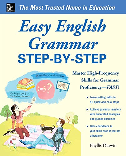 Easy English Grammar Step-by-Step: With 85 Exercises (Easy Step-by-Step Series) - 2165