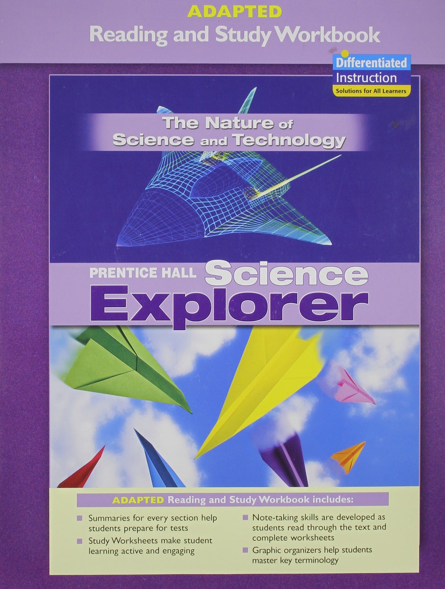PRENTICE HALL SCIENCE EXPLORER NATURE OF SCIENCE AND TECHNOLOGY ADAPTED READING AND STUDY WORKBOOK