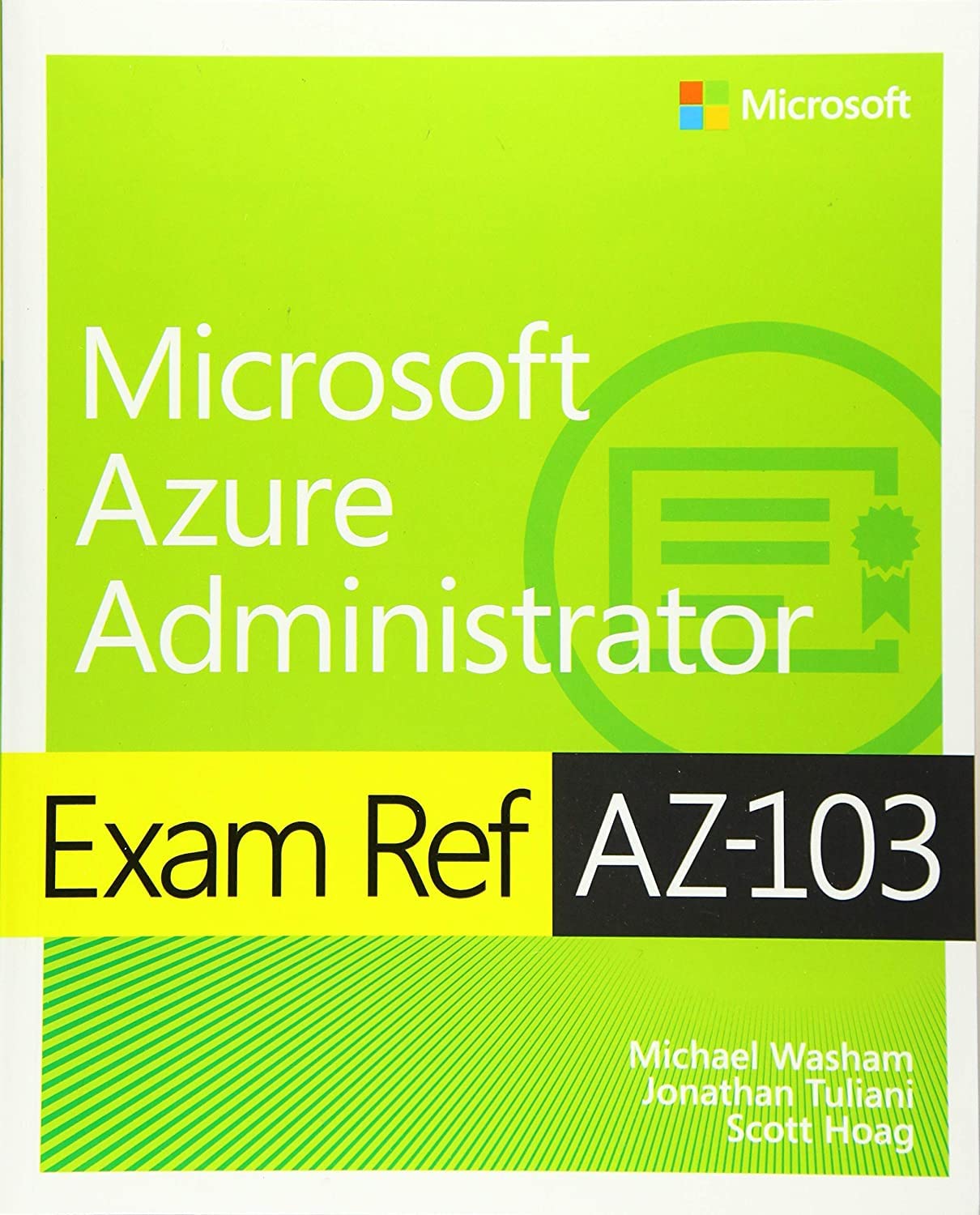 Exam Ref AZ-103 Microsoft Azure Administrator - 7182
