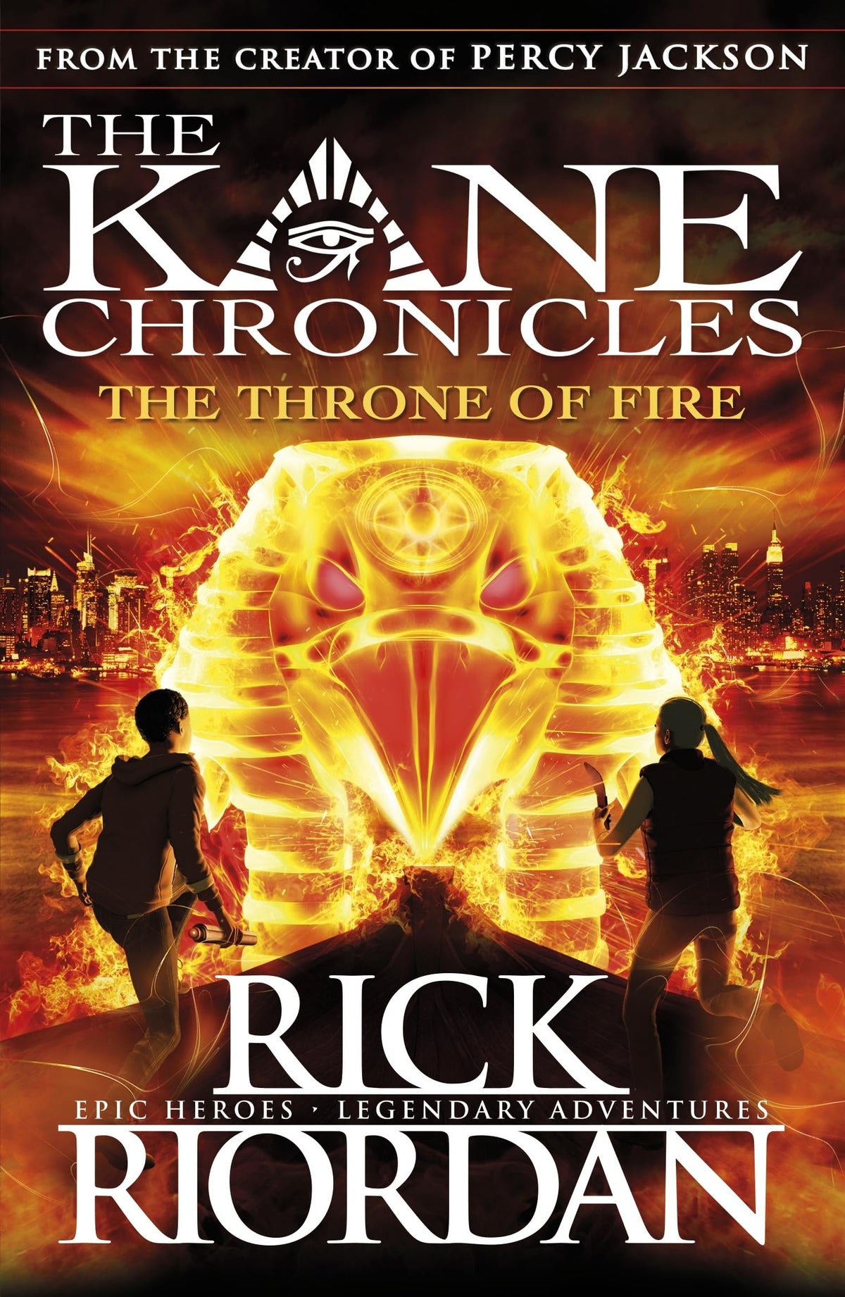 The Throne of Fire (The Kane Chronicles, Book 2)
