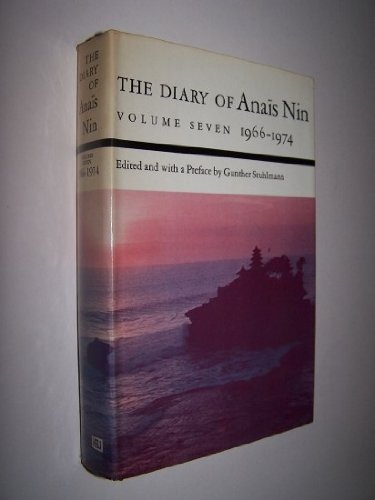 The Diary of Anais Nin: 1966-1974
