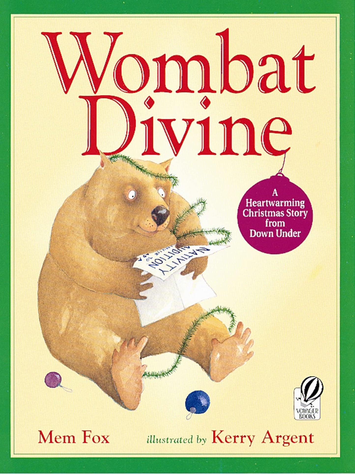 Wombat Divine: A Christmas Holiday Book for Kids - 6968