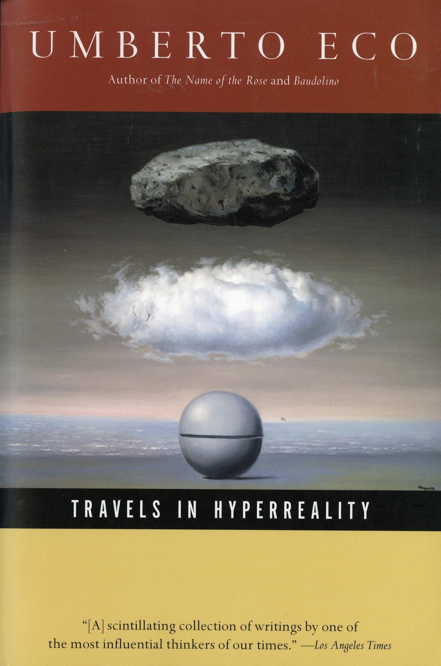 Travels In Hyperreality (Harvest Book) - 6683