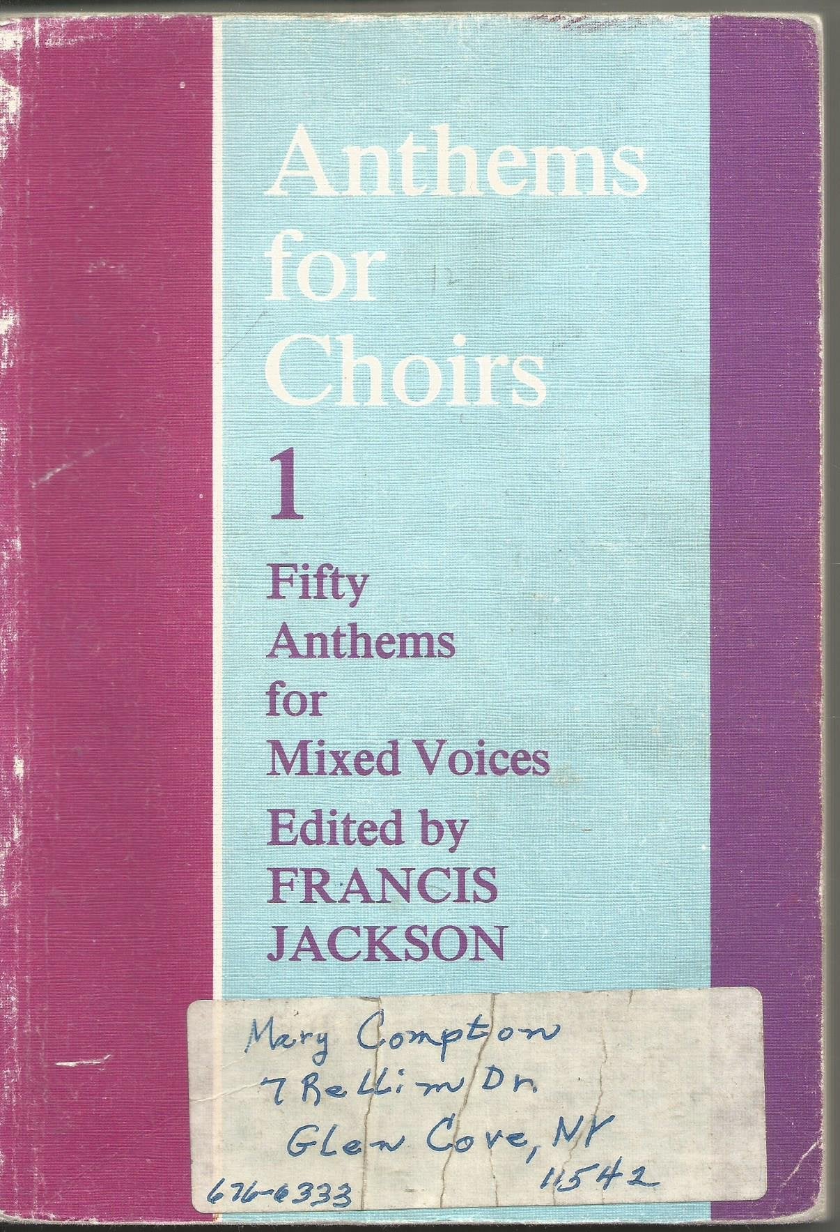Anthems for Choirs 1 - 4583