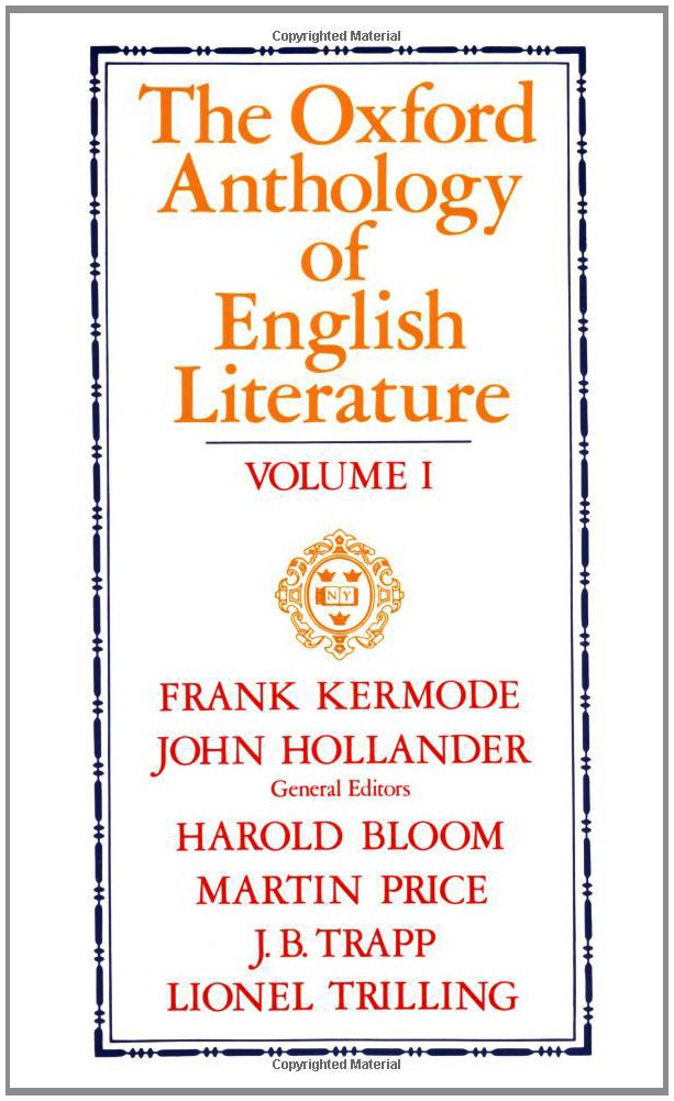 The Oxford Anthology of English Literature: Volume I: The Middle Ages through the Eighteenth Century (Middle Ages Through the Eighteenth Century)