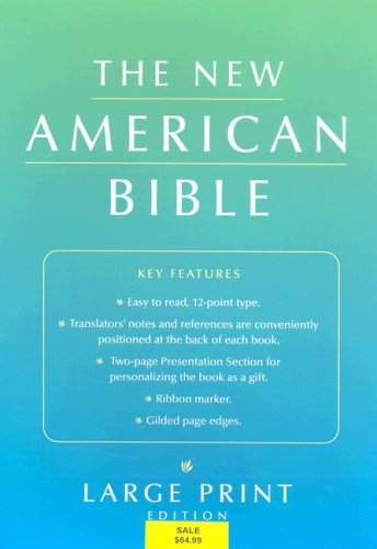 The New American Bible, Large-Print Edition - 6308