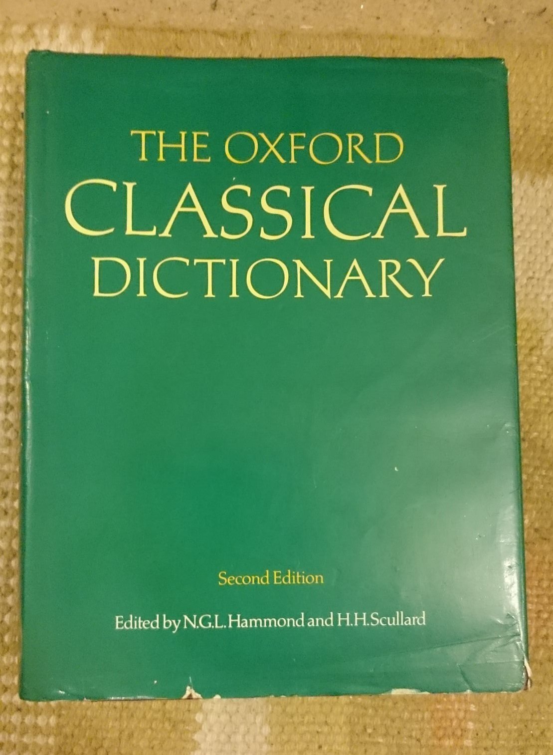 The Oxford Classical Dictionary, 2nd Edition