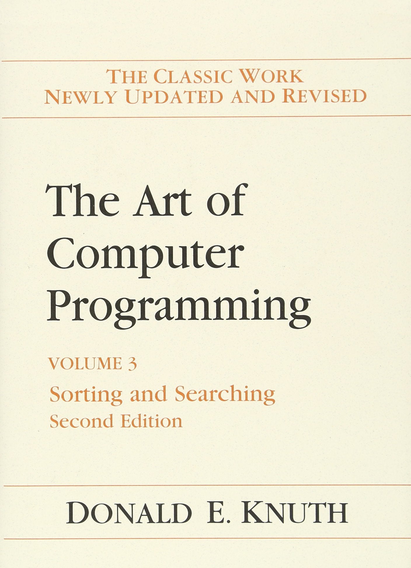 Art of Computer Programming, The: Sorting and Searching, Volume 3