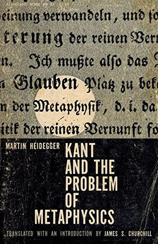 Kant and the Problem of Metaphysics (A Midland Book)