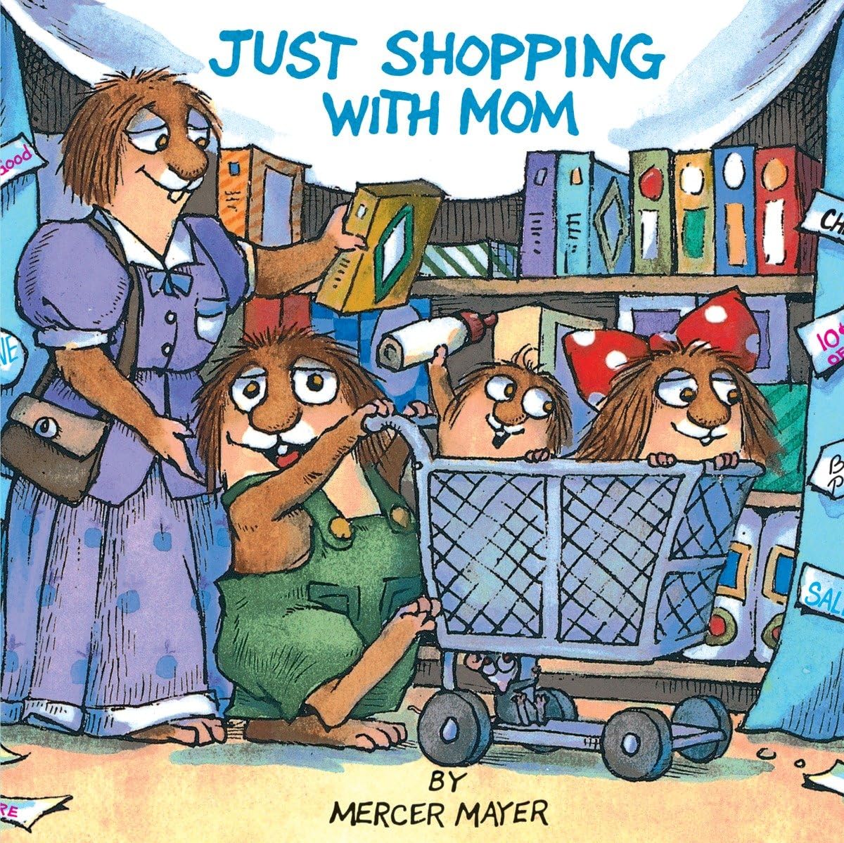 Just Shopping with Mom (A Golden Look-Look Book) - 1839