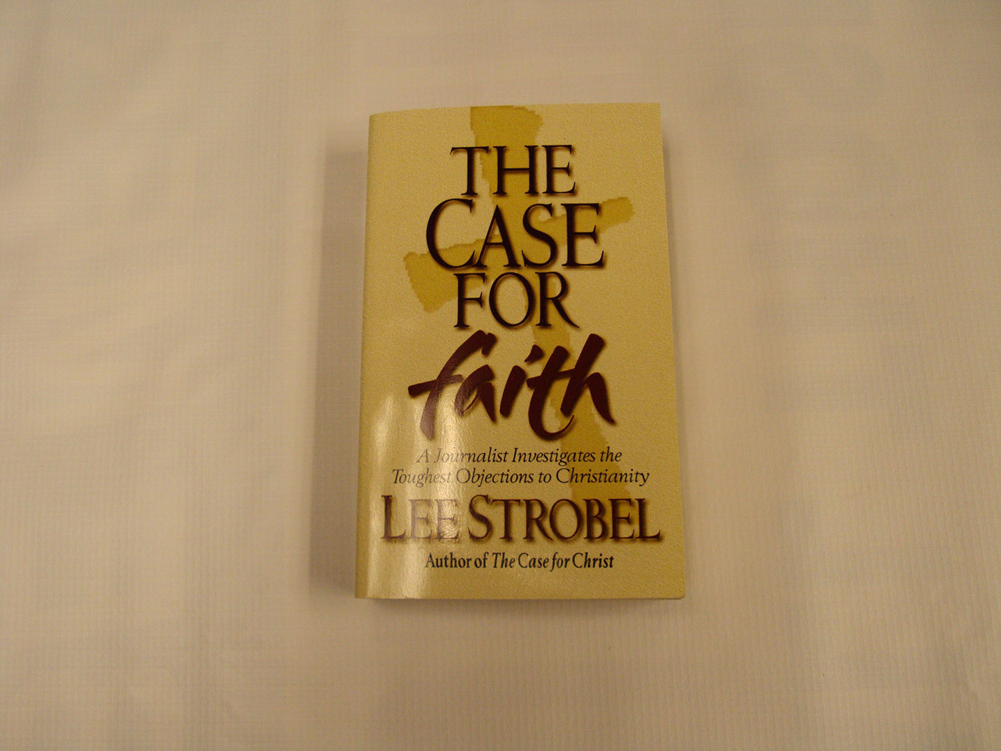 THE CASE FOR FAITH: A JOURNALIST