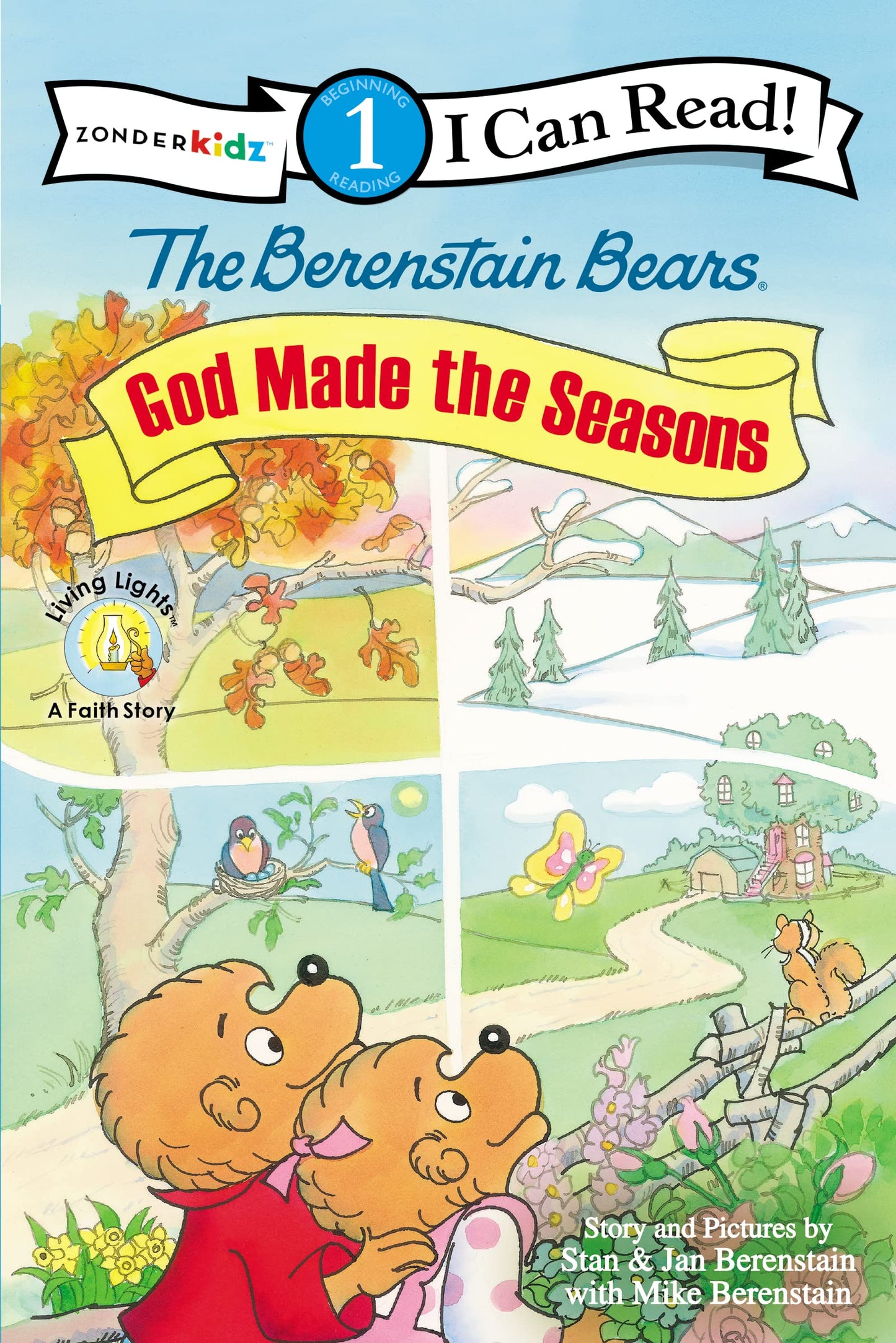 The Berenstain Bears, God Made the Seasons: Level 1 (I Can Read! / Berenstain Bears / Living Lights: A Faith Story) - 4025