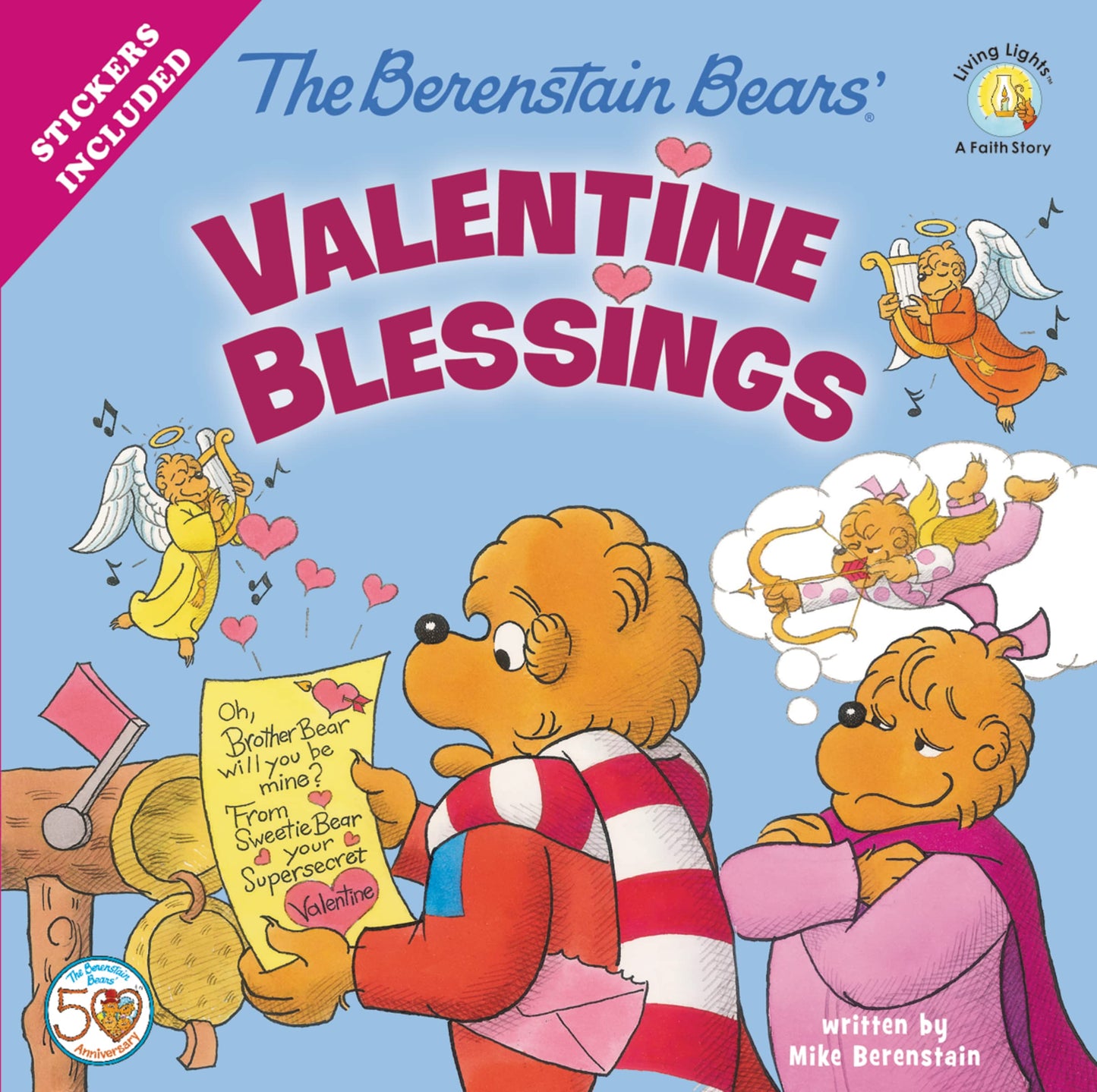 The Berenstain Bears' Valentine Blessings: A Valentine's Day Book For Kids (Berenstain Bears/Living Lights: A Faith Story) - 2789