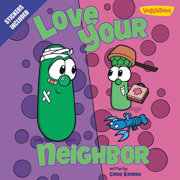 Love Your Neighbor / VeggieTales: Stickers Included! (Big Idea Books) - 2410