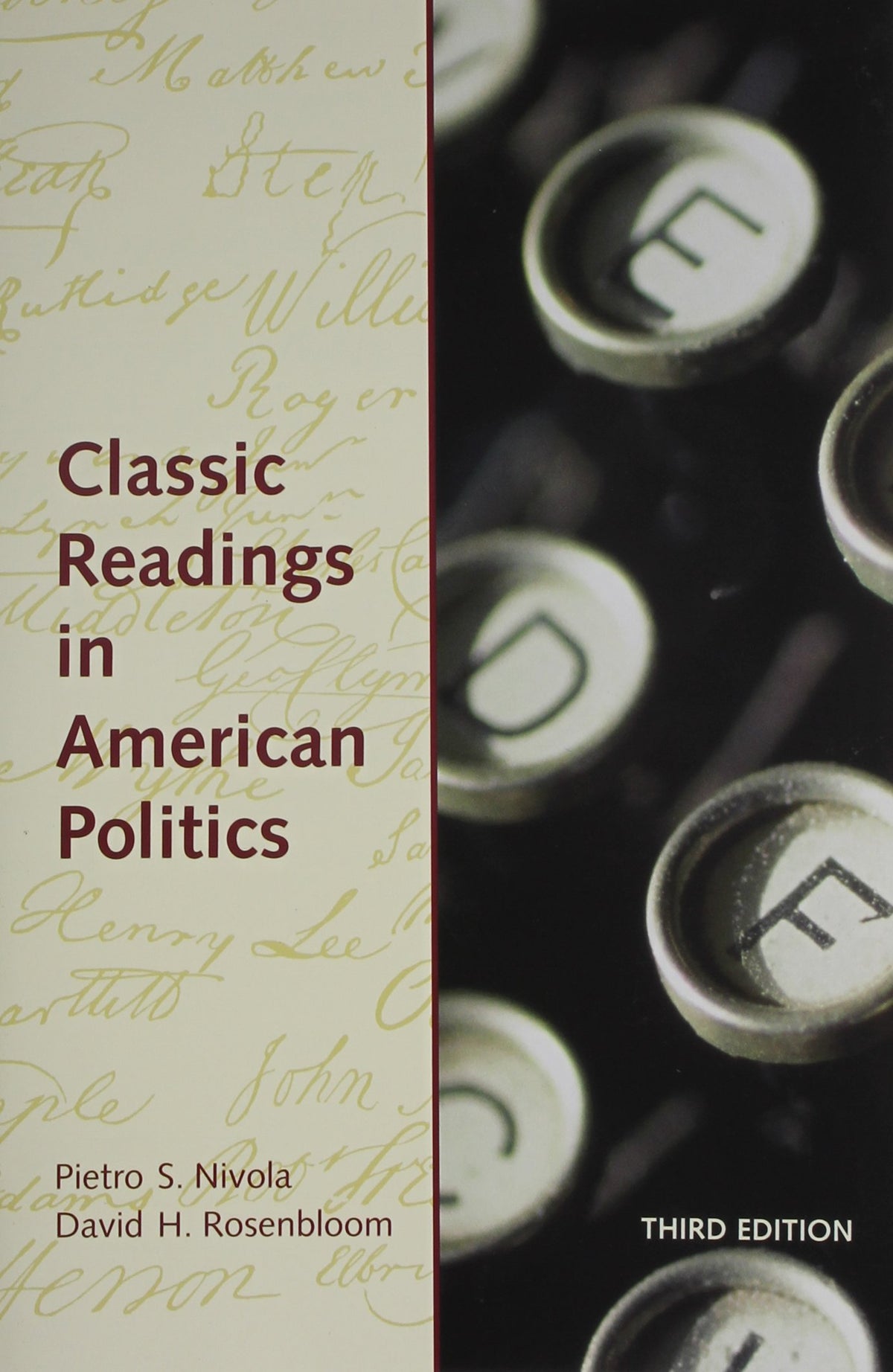 Classic Readings in American Politics