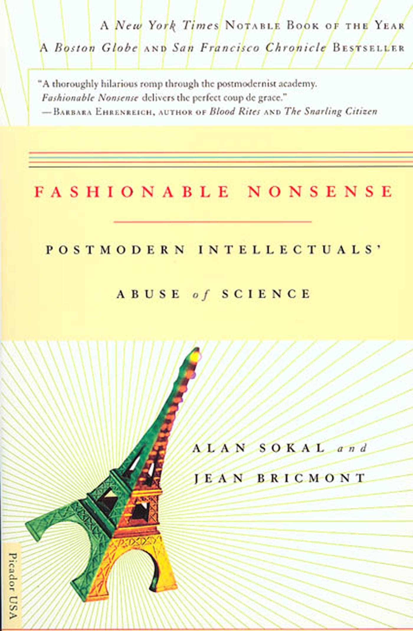 Fashionable Nonsense: Postmodern Intellectuals' Abuse of Science - 2250