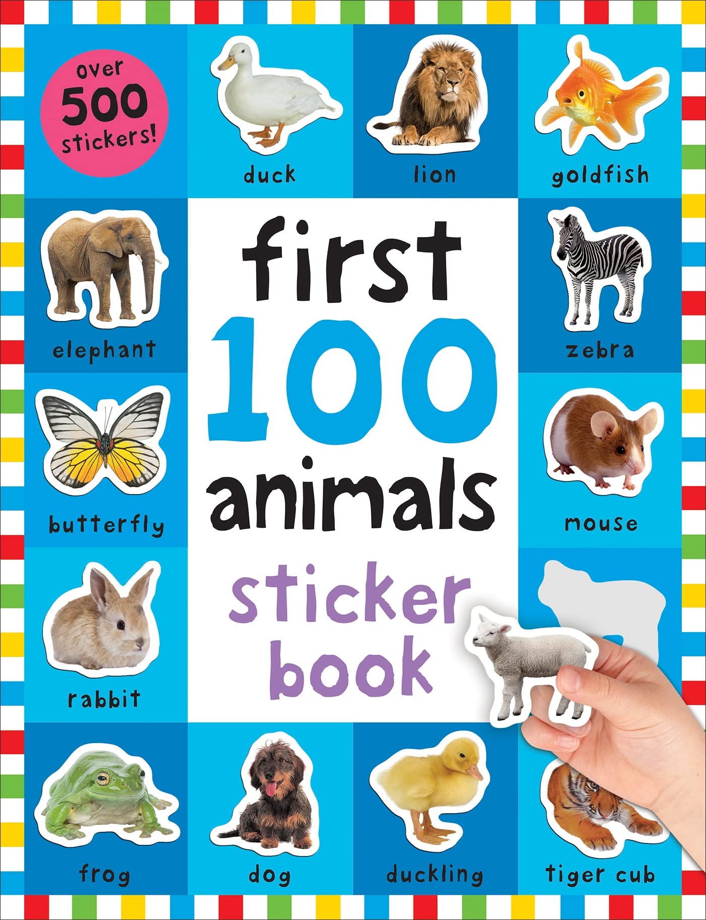 First 100 Stickers: Animals: Over 500 Stickers - 4430