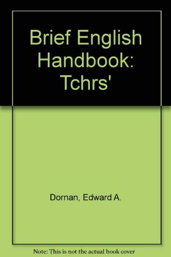 The brief English handbook