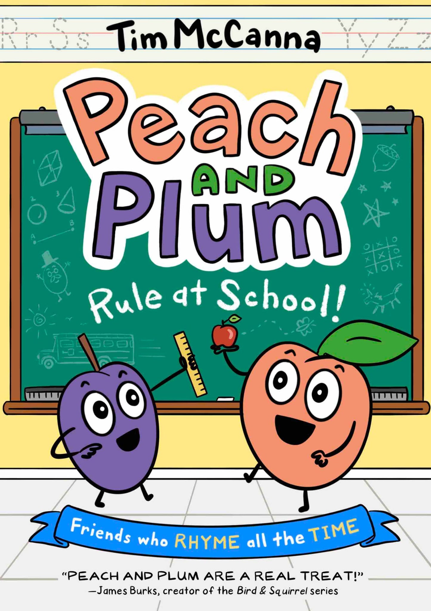 Peach and Plum: Rule at School! (A Graphic Novel) (Peach and Plum, 2)