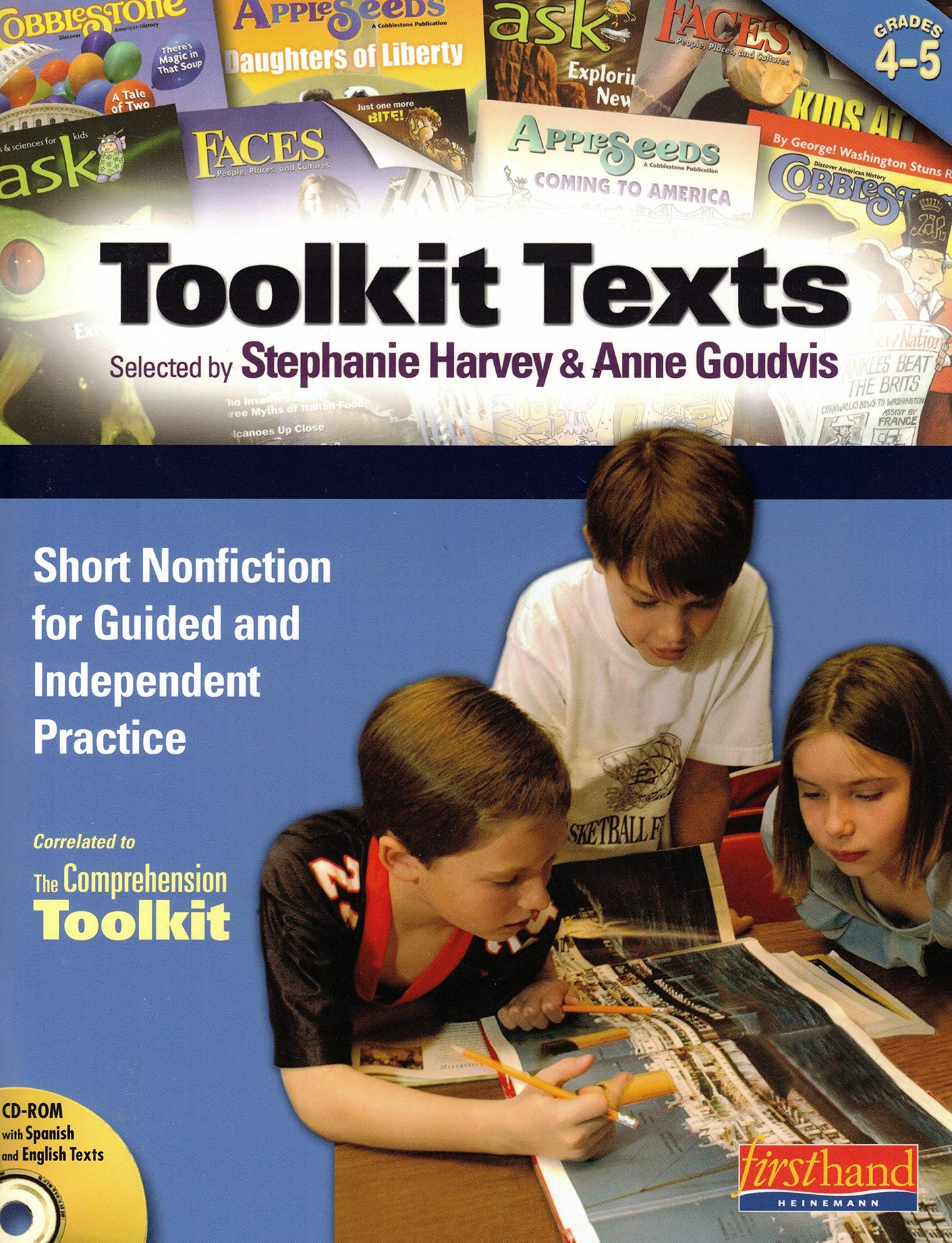 Toolkit Texts: Grades 4-5: Short Nonfiction for Guided and Independent Practice (Comprehension Toolkit) - 5841