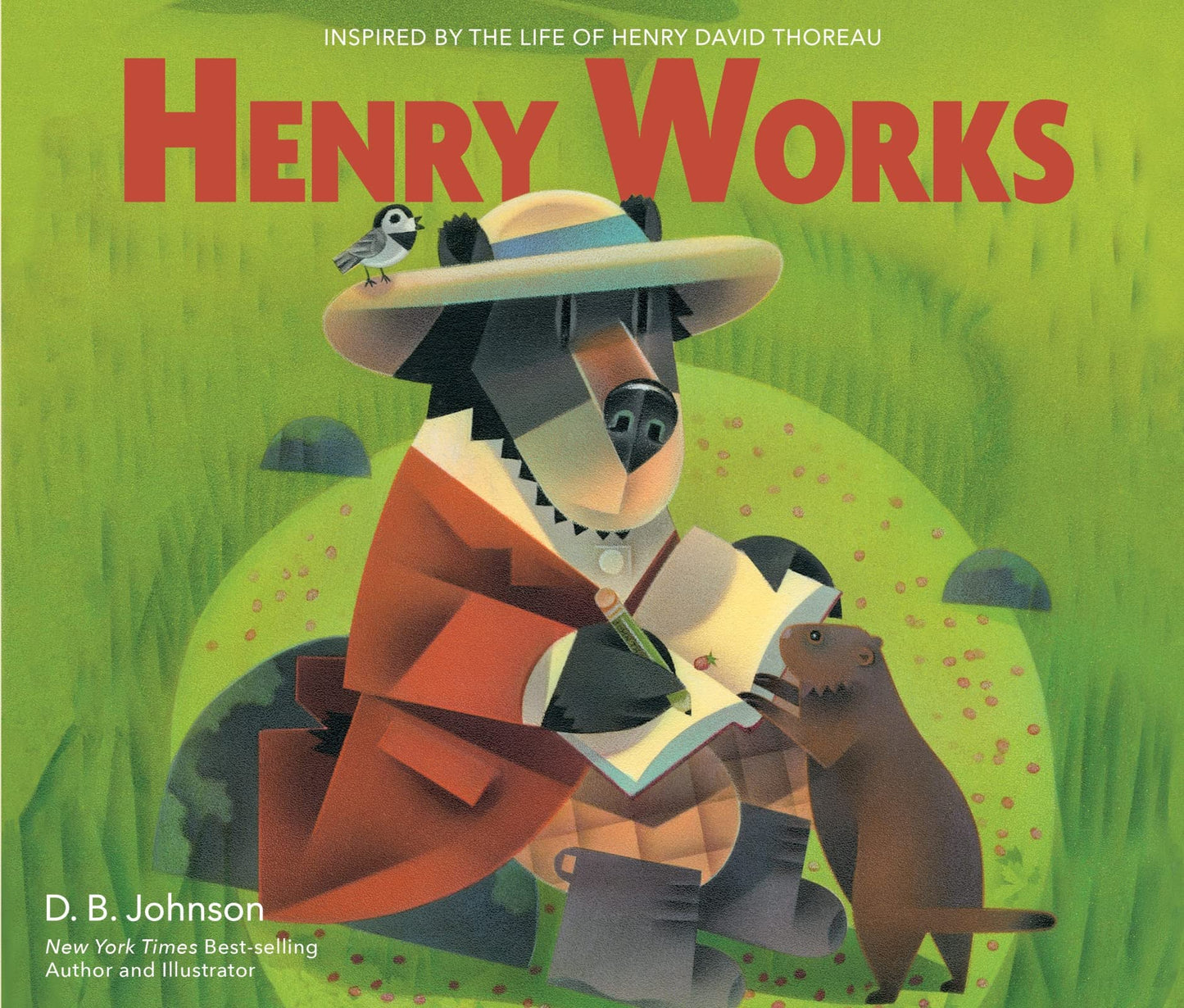 Henry Works: A Gentle Thoreau-Inspired Story About a Bear Who Celebrates Nature and Rewarding Work for Children (Ages 4-7) (A Henry Book)