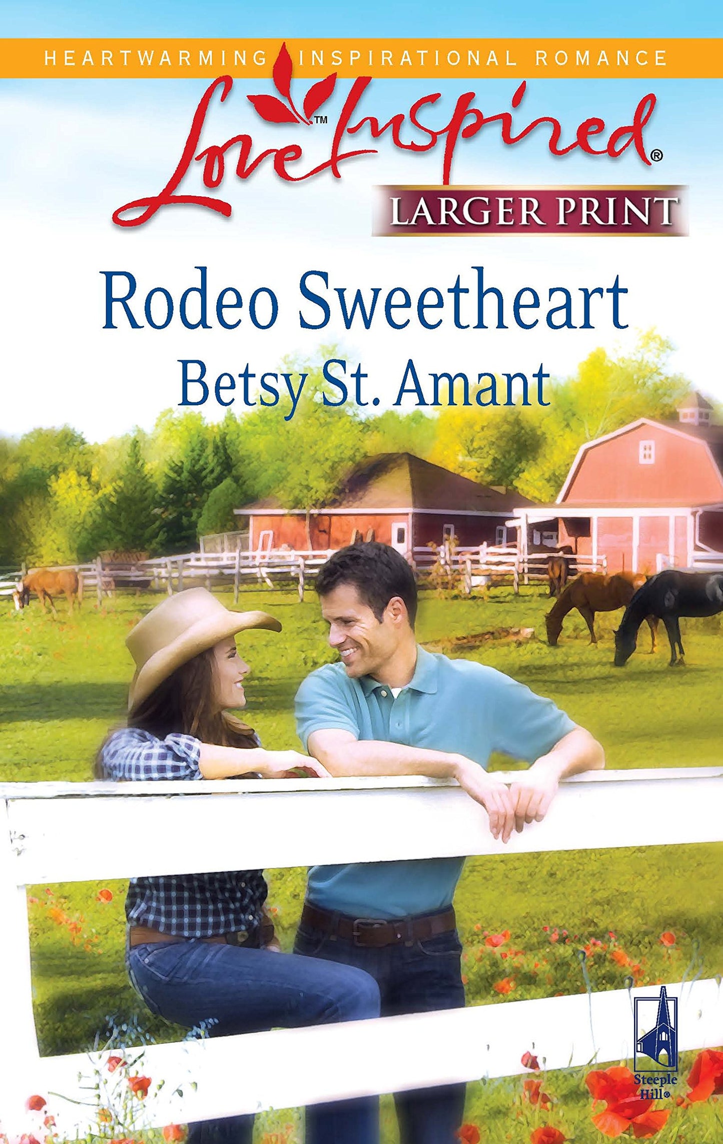 Rodeo Sweetheart (Love Inspired Large Print) - 2046