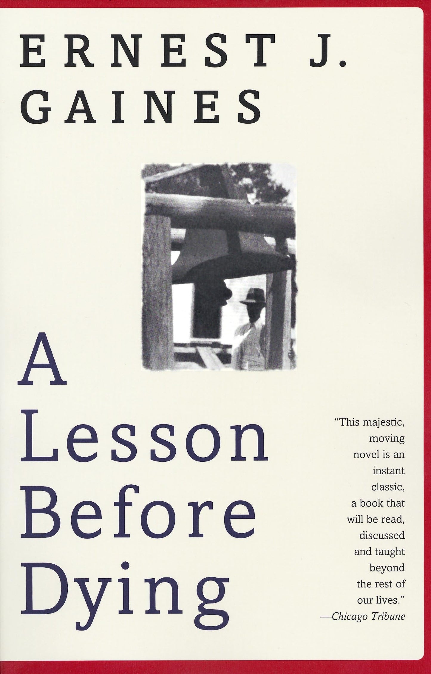 A Lesson Before Dying (Oprah's Book Club) - 5833